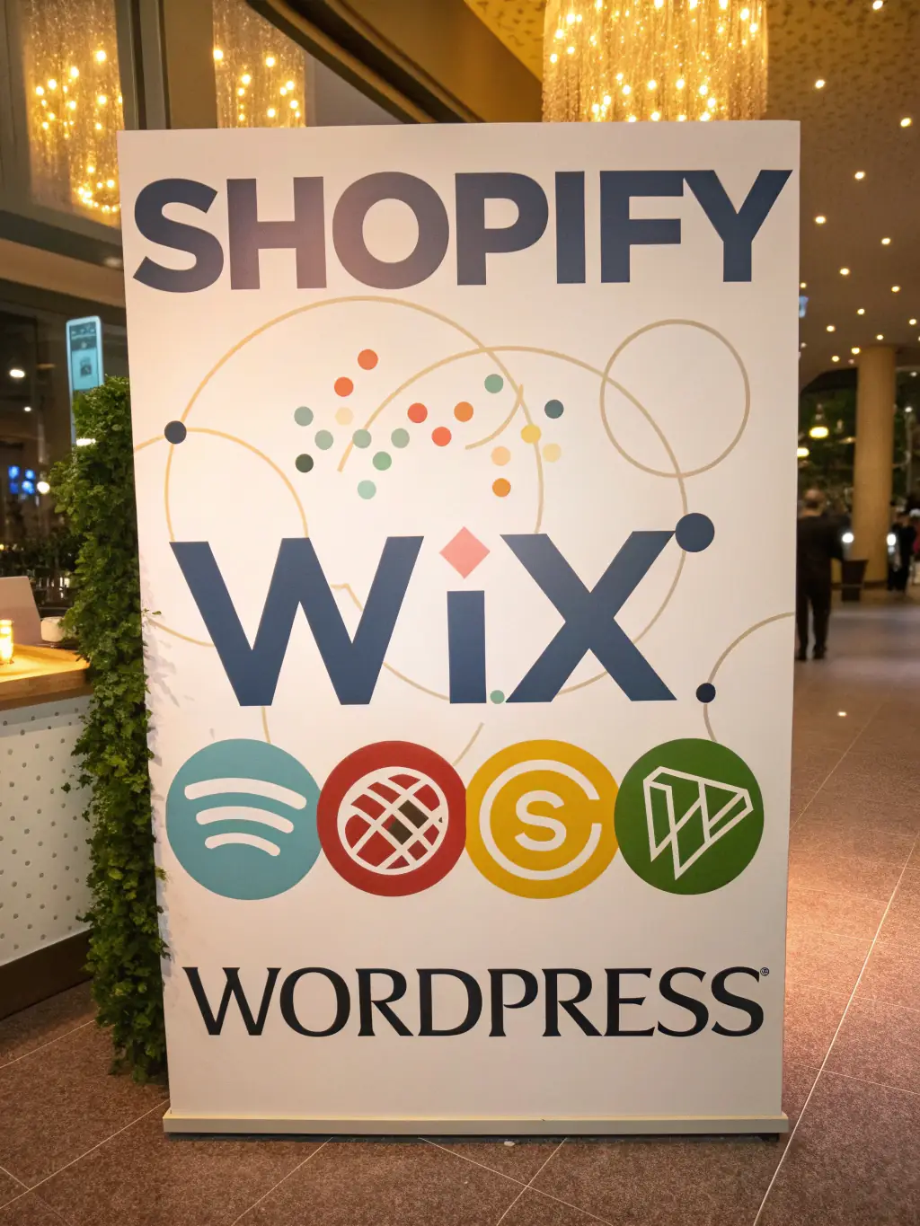 A collage of the Stripe, PayPal, and Shopify logos, representing various payment solutions for businesses.